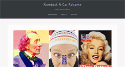 Desktop Screenshot of kornbeck.dk